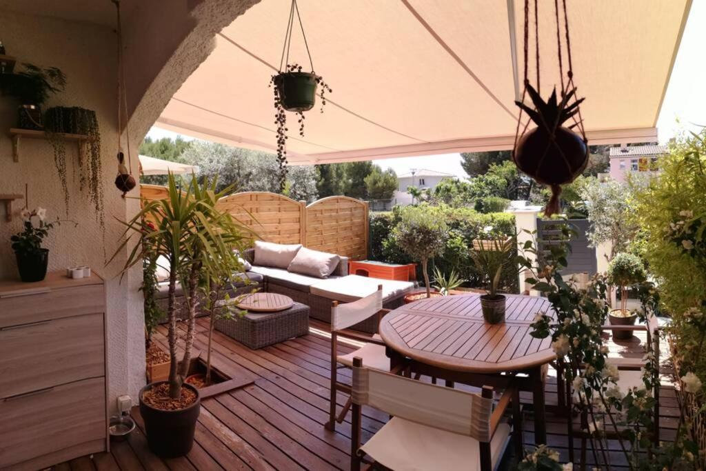 La Terrasse Ensoleillee De Sausset - Cote Bleue Apartman Kültér fotó