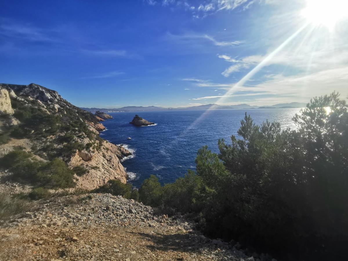 La Terrasse Ensoleillee De Sausset - Cote Bleue Apartman Kültér fotó